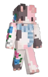 MBCka's Minecraft skin wearing the Pan cape