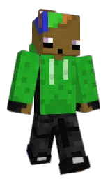 forest green and dallas Minecraft skin — Classic model — first worn by Blue_SunDrop