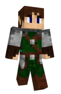 Front of Minecraft skin