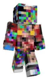 Back of PopilomaApoma's skin