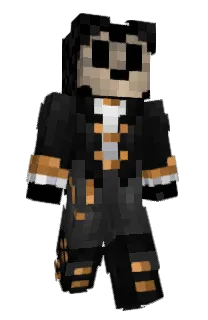 Front of HourglassHour's skin