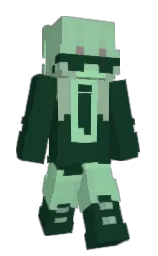 bush and spring rain Minecraft skin — Slim model — first worn by rion0627