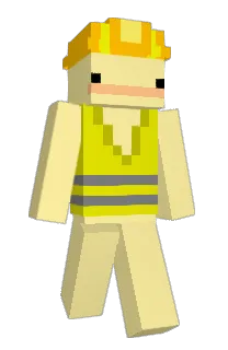 Front of Minecraft skin