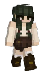 Slim Minecraft skin
