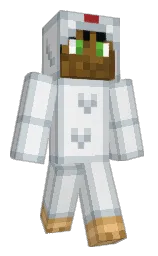 Eatenthatchicken's Minecraft skin wearing the Migrator cape