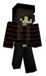 black and zeus Minecraft skin — Classic model