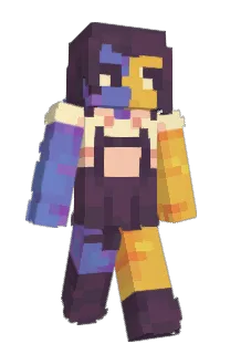 Front of D1M2's skin