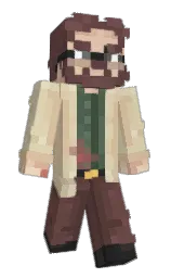 Forg1707's Minecraft skin wearing the Copper cape