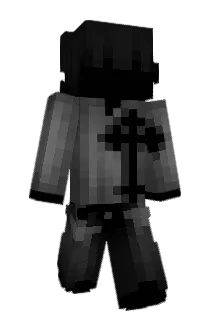 244km Minecraft avatar full body