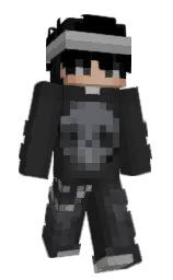 Skely10's Minecraft skin wearing the Pan cape
