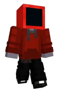 Front of V2crack's skin