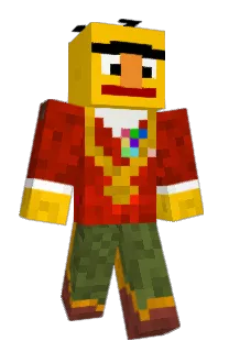 Front of Minecraft skin