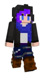 LambdaZX's Minecraft skin wearing the Cherry Blossom cape