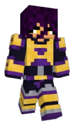 HolyBananaz707's Minecraft skin wearing the Pan cape