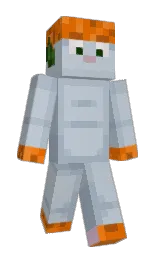 heather and cadet blue Minecraft skin — Slim model