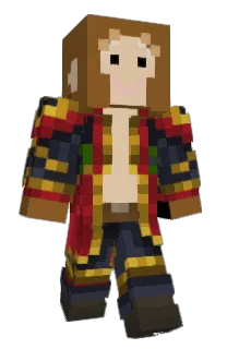 Front of StarCraftz's skin
