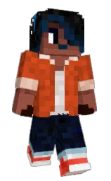 sepia skin and irish coffee Minecraft skin — Slim model — first worn by Baasktrox
