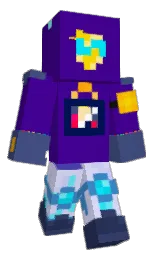 Sk3pzX's Minecraft skin wearing the Cherry Blossom cape