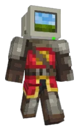 Soviet_Rumbler's Minecraft skin wearing the Migrator cape