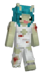 Slim Minecraft skin
