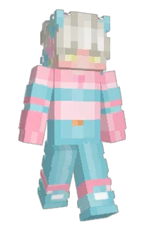 Front of NotEthnic's skin