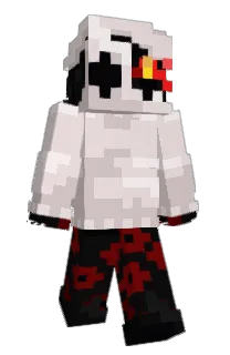 Front of QuickGoldie's skin