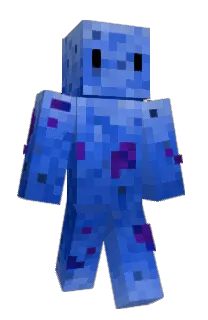 Front of Drugonek's skin
