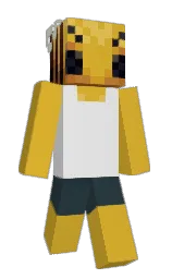 golden grass and mercury Minecraft skin — Slim model — first worn by BigBradley_001