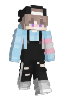 24Fannned Minecraft avatar full body