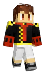 CaoYuchen's Minecraft skin wearing the Migrator cape