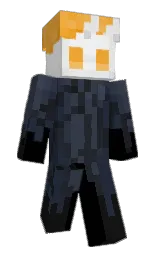 sasuzma's Minecraft skin wearing the Mojang Office cape