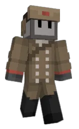 Joslava's Minecraft skin wearing the Twisted cape