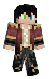 ShyMan_'s Minecraft skin wearing the Twisted cape