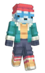 Yunexy19's Minecraft skin wearing the Home cape