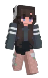 Blumenkind13's Minecraft skin wearing the Migrator cape
