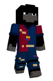 Front of FastestNick's skin