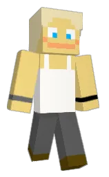 golden sand and wheat Minecraft skin — Classic model — first worn by kickadam