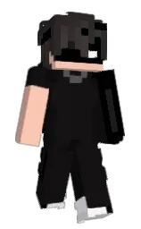 cod gray and black Minecraft skin — Slim model — first worn by SnoxX__