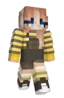 Front of KindaBoredBee's skin