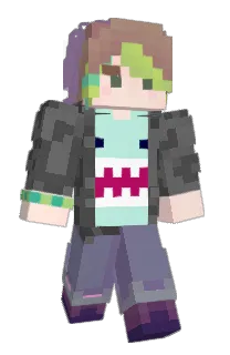 Front of RainieRAWR's skin