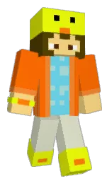 sweet corn and tana Minecraft skin — Classic model