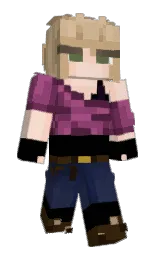 black and givry Minecraft skin — Slim model — first worn by teddieq