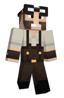 Front of TheGoldenDK's skin