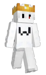 white and alabaster Minecraft skin — Slim model