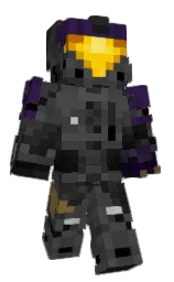 NotBad2's Minecraft skin wearing the Founder's cape