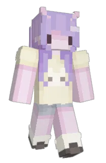 Front of LiseIotte's skin