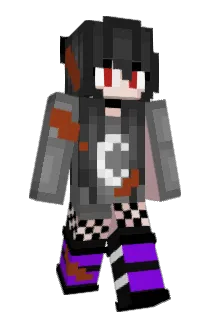 24purplewolf02 Minecraft avatar full body