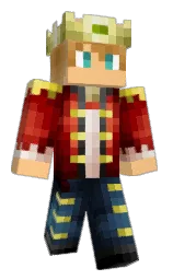 GayGamerX's Minecraft skin wearing the Migrator cape