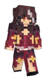 stiletto and congo brown Minecraft skin — Slim model