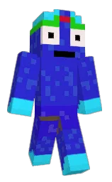 Wuudnex's Minecraft skin wearing the Pan cape